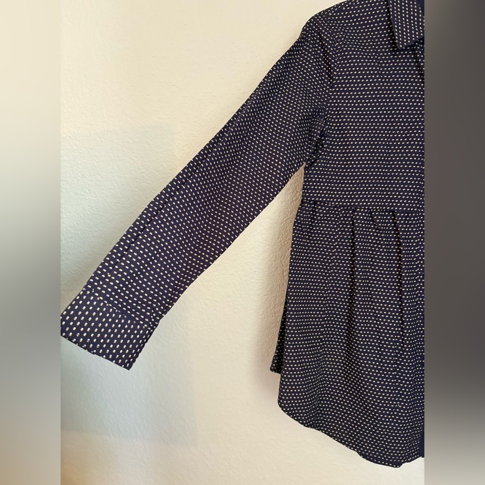 Maeve Anthropologie Blouse Tunic Small Layered Look 100% Cotton EUC - Picture 3 of 11